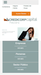 Mobile Screenshot of credicorpcapitalfiduciaria.com